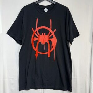 Marvel Spider-Man Across the Spider-Verse Concert Tour‎ T-Shirt Black XL Zuni